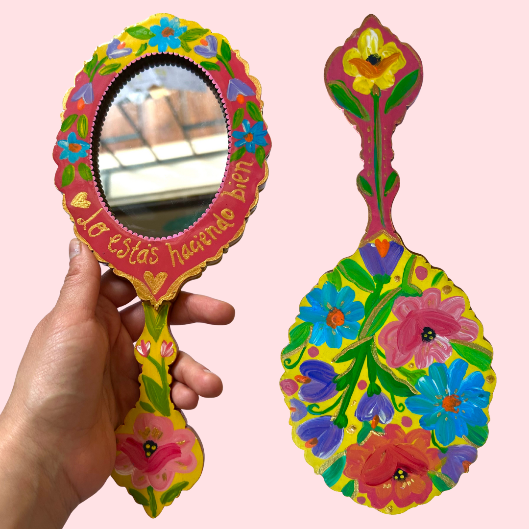 Espejo de mano- Lo estás haciendo bien