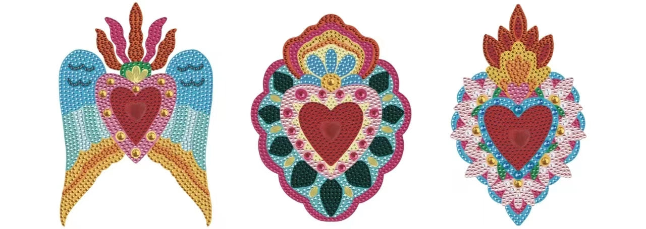 Pinta con diamantes-Trilogia corazones brillantes