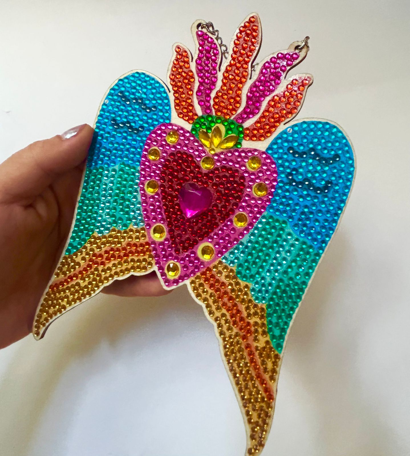 Pinta con diamantes-Trilogia corazones brillantes