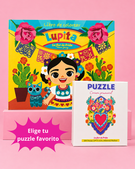 PROMO Puzzle + Libro Lupita ⭐⭐⭐⭐⭐