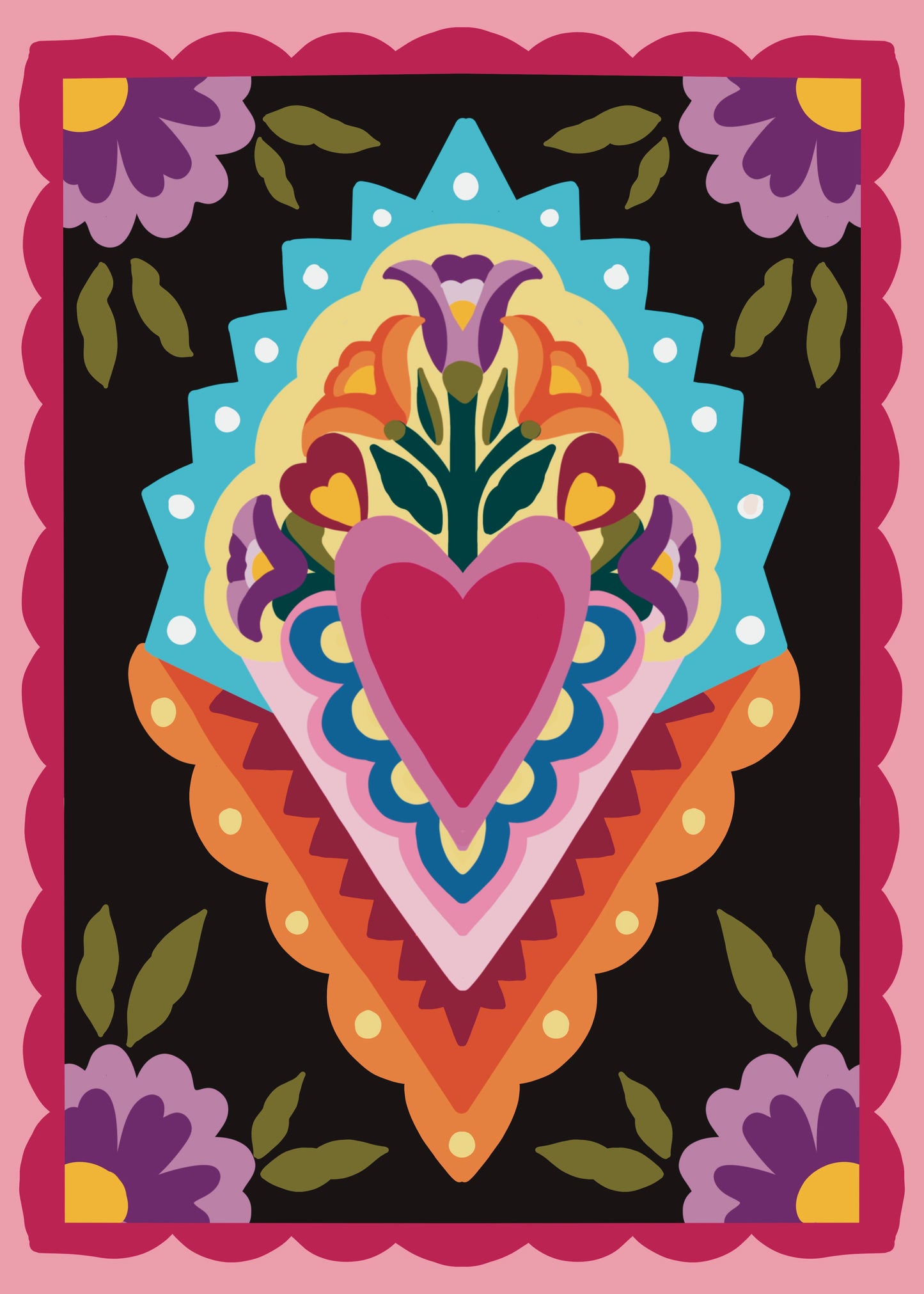 Pintura con diamantes-✨ KIT PLUS✨Corazón Artesano