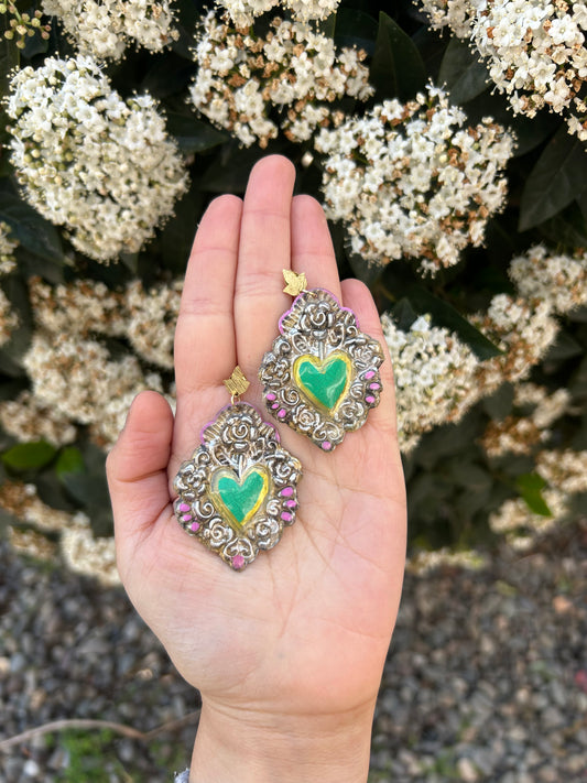 Aros-Menta craquelado