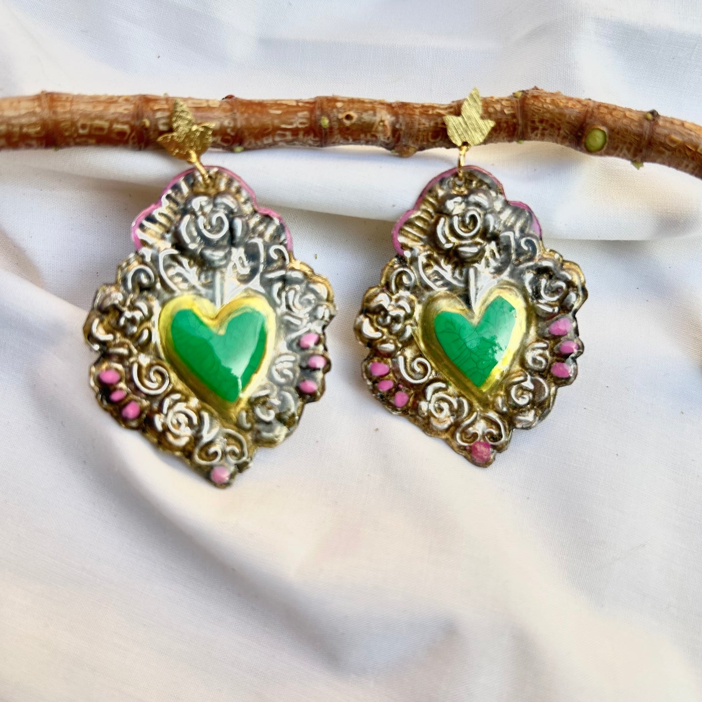 Aros-Menta craquelado