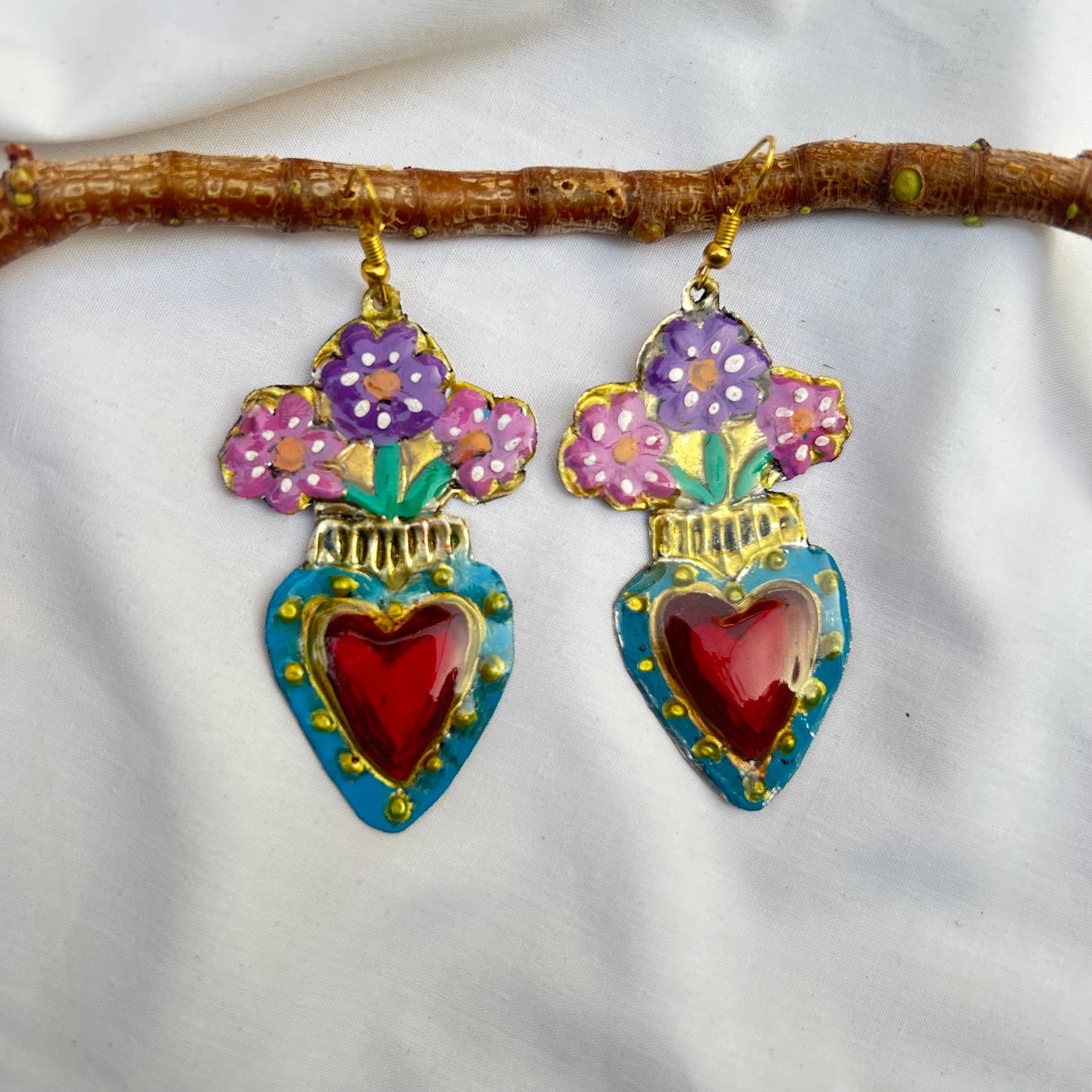 Aretes- florecitas
