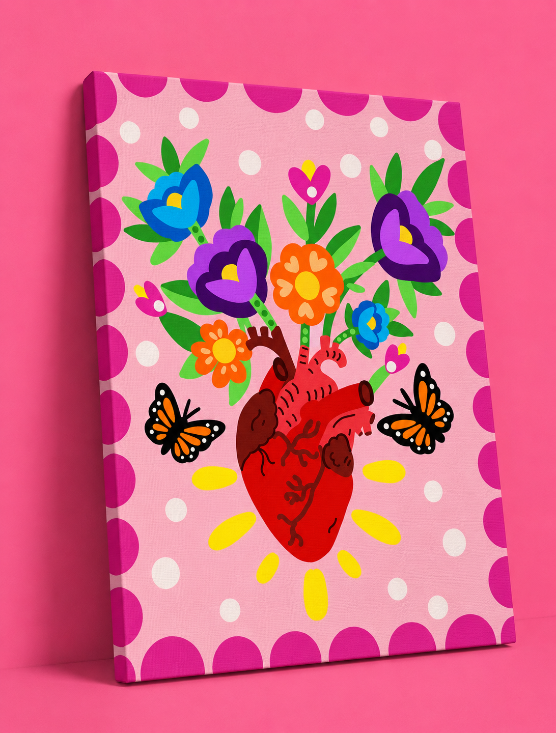 Pinta diamantes KIT PLUS✨-Corazón que florece