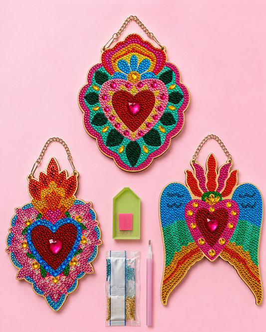Pinta con diamantes-Trilogia corazones brillantes