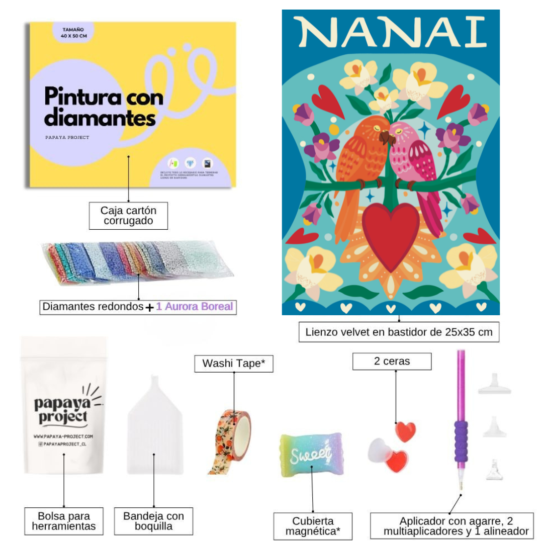 Pinta con diamantes-Nanai