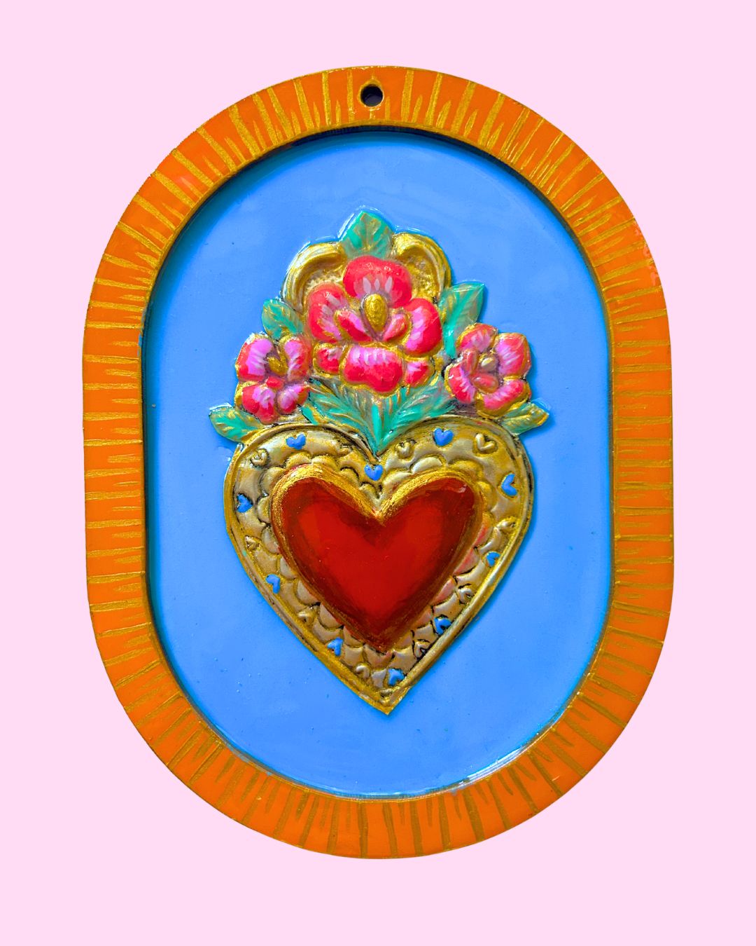 Corazón Lula rosa