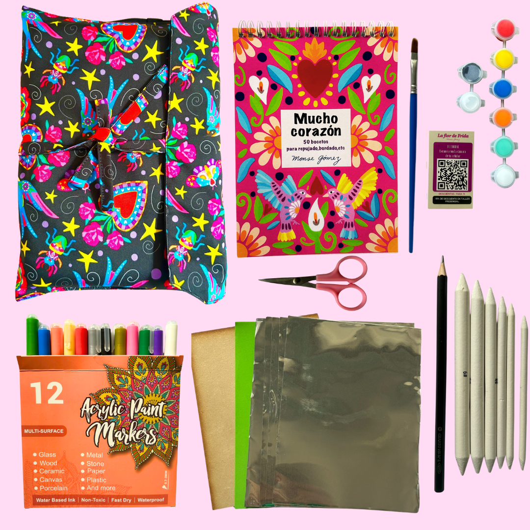 Estuche de repujado completo