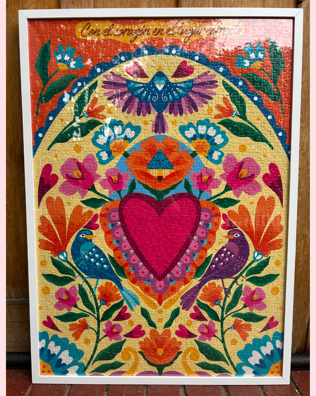 Puzzle 1000 piezas/ Con el corazón en el lugar correcto