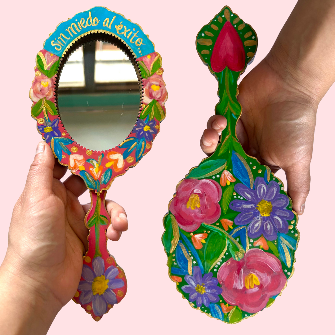 Espejo de mano- Sin miedo al éxito