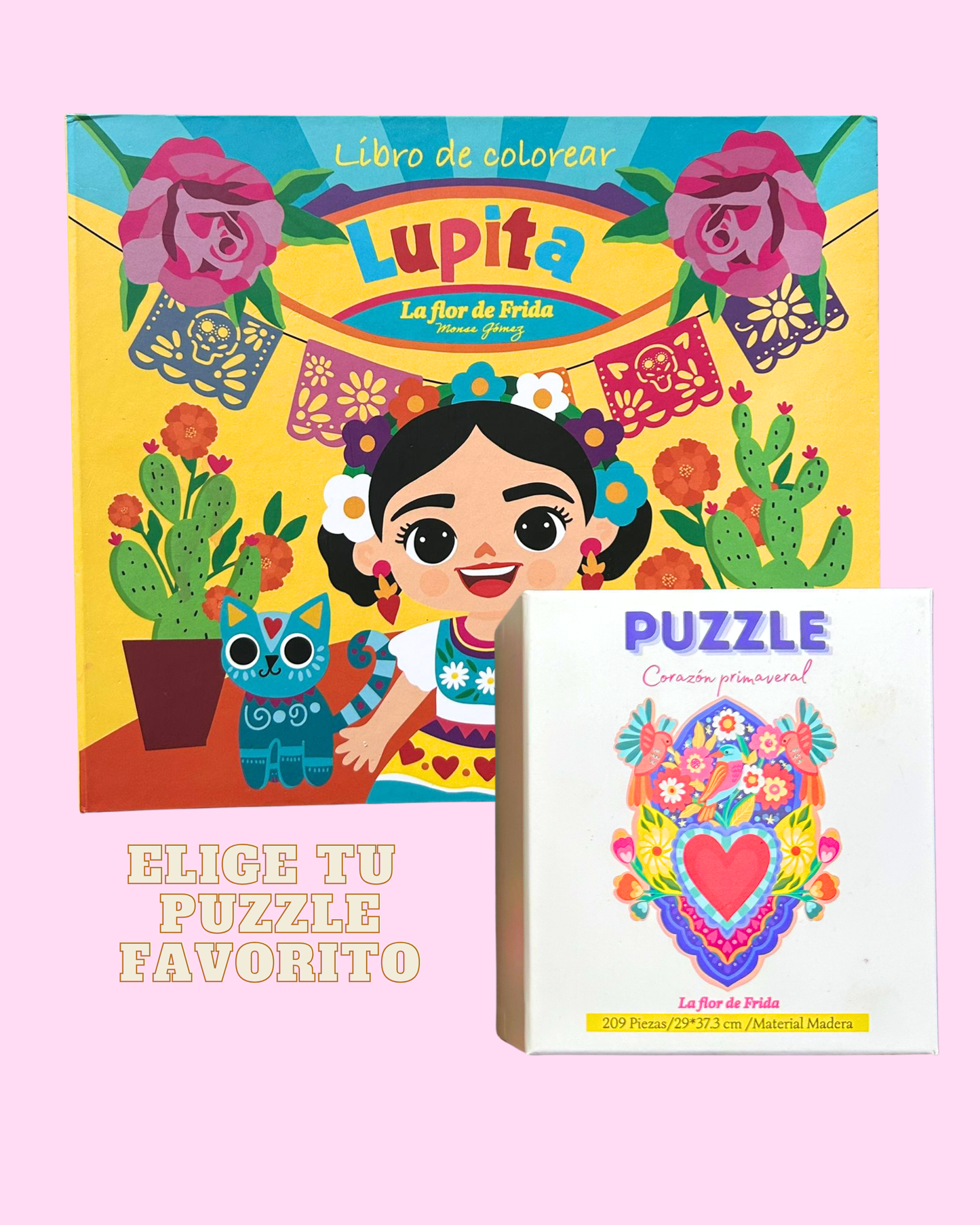 PROMO Puzzle + Libro Lupita ⭐⭐⭐⭐⭐