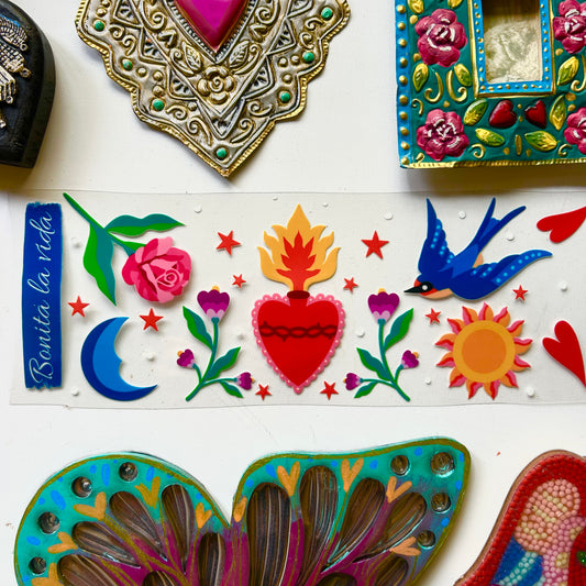 Stickers transferibles -Bonita la vida