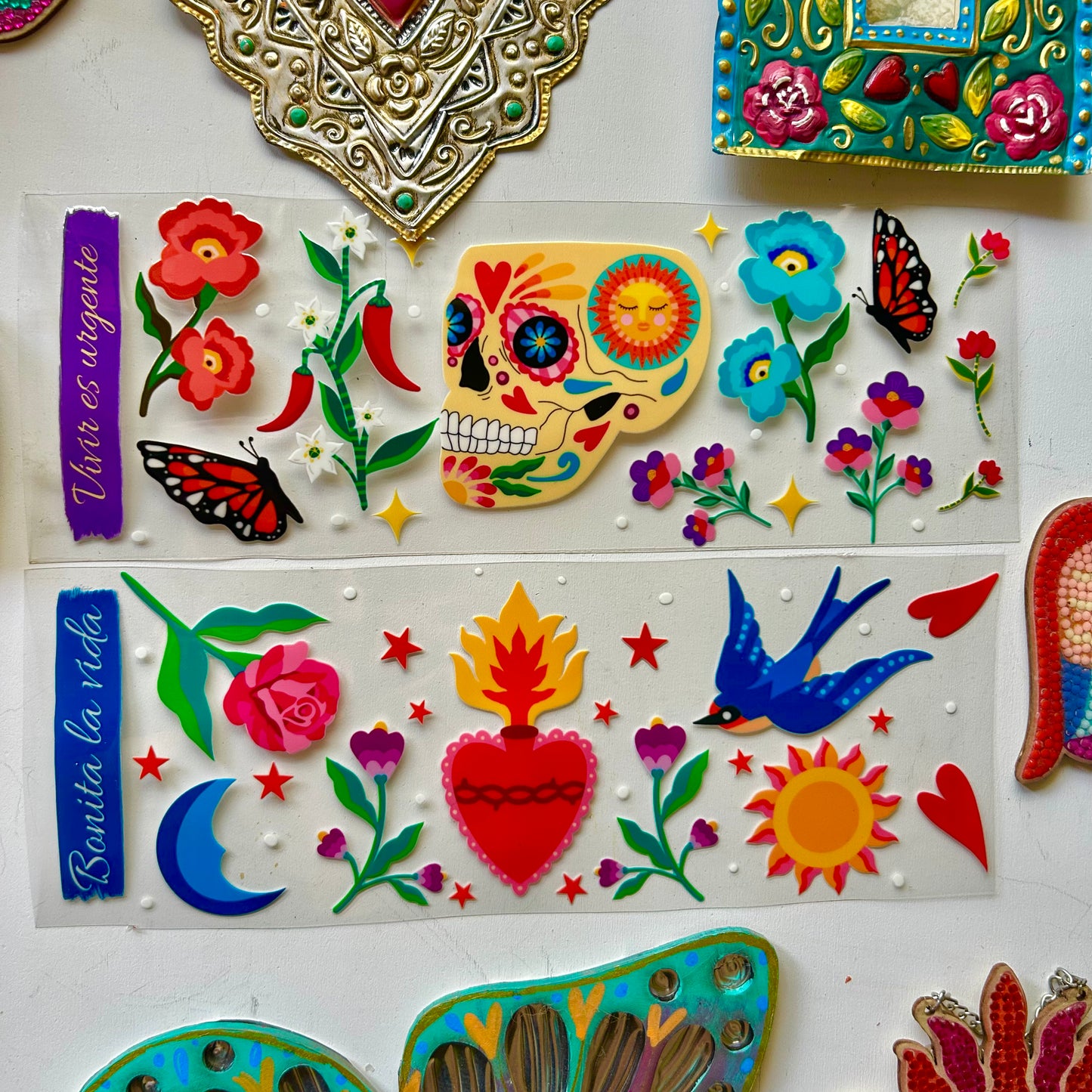 Promo 2 set de stickers transferibles