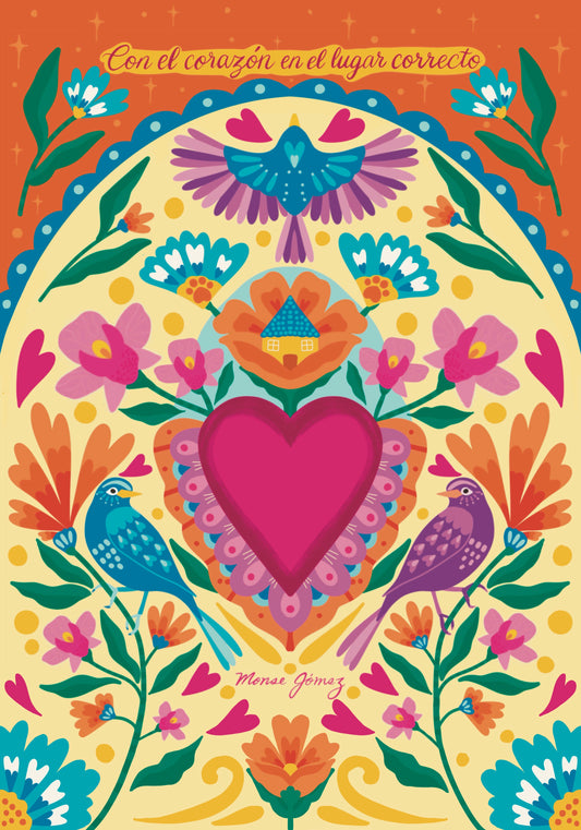 Print-Con el corazón en el lugar correcto II