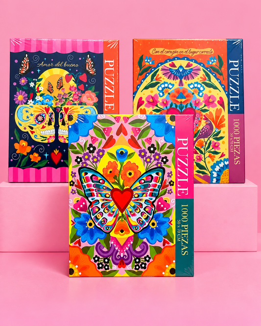 Colección completa de puzzles 1000 piezas